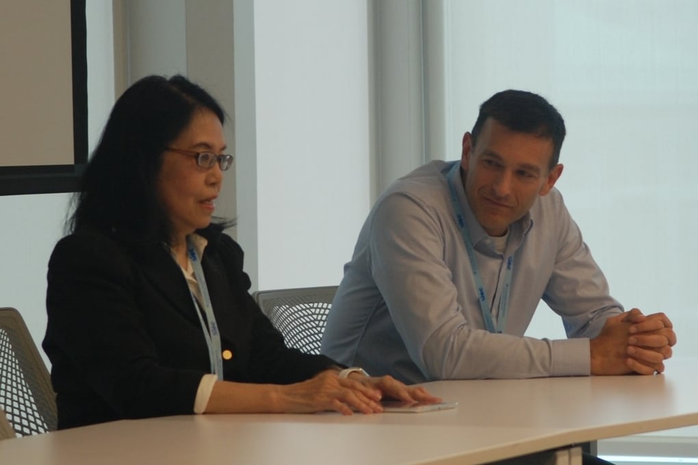 Janet Landa and Barak Richman at SIOE 2017.