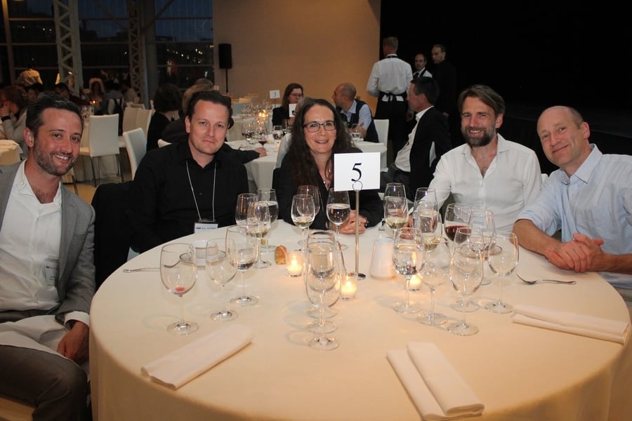 Table 5 at the gala dinner, SIOE 2018.